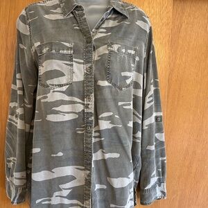Express Brand Women’s Camouflage Shirt